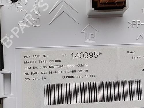 Instrument cluster PEUGEOT 2008 I (CU_) 1.2 THP 110 / PureTech 110 | BP28715941C47 