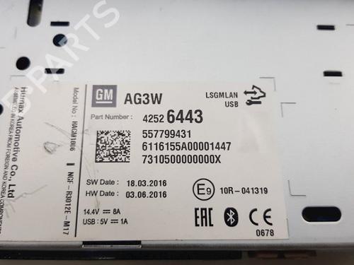 Radio OPEL KARL (C16) 1.0 | BP24943343E6 