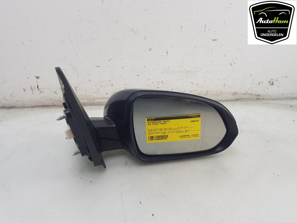 Right mirror KIA STONIC (YB) 1.0 T-GDi 17646568 | B-Parts 