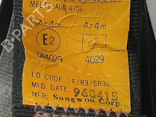 Front left seatbelt HYUNDAI ACCENT I (X-3) 1.3 i 12V | BP15581595I26 