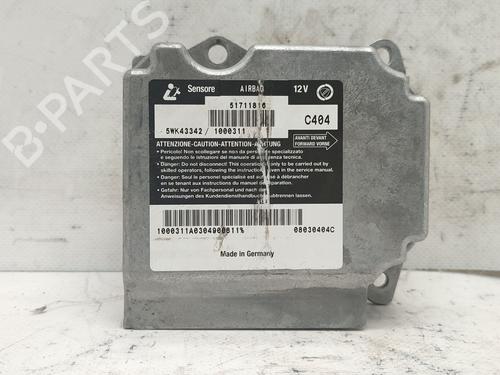 Airbag styreenhed FIAT STILO (192_) 1.9 JTD (192_XF1A) (80 hp) 25010613