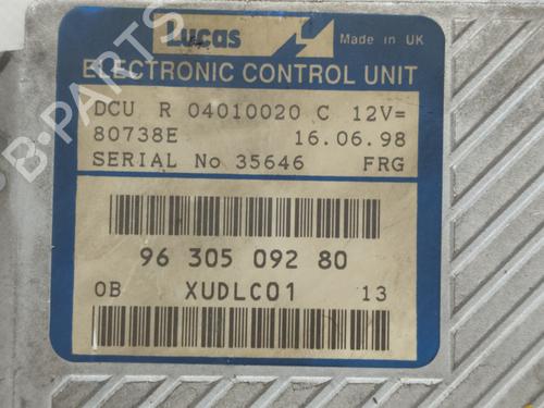Engine control unit (ECU) CITROËN XANTIA (X1_, X2_)  | BP18239077M57 