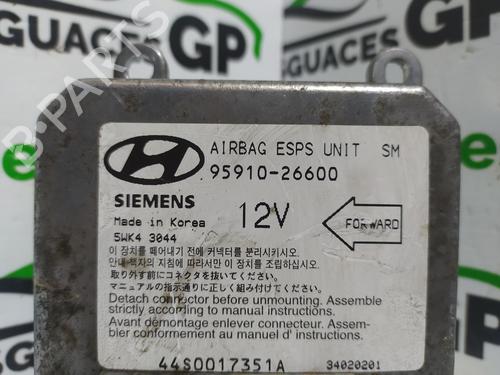 ECU airbags HYUNDAI SANTA FÉ I (SM) 2.0 CRDi | BP7127850M53 