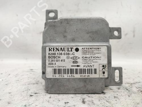 Airbag styreenhed RENAULT CLIO II (BB_, CB_) 1.5 dCi (B/CB07) (65 hp) 27990799