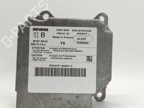 Airbag module PEUGEOT 307 Break (3E) 2.0 HDI 110 (107 hp) 29208263