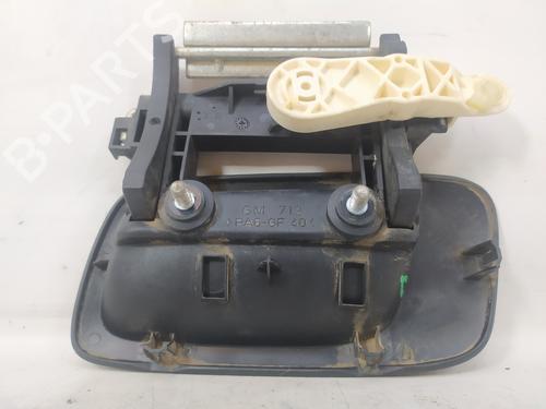 Rear right exterior door handle OPEL ZAFIRA A MPV (T98)  | BP13448541C130 