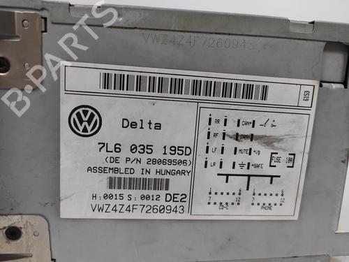 Radio VW TOUAREG (7LA, 7L6, 7L7) 3.0 V6 TDI | BP8065987E6 