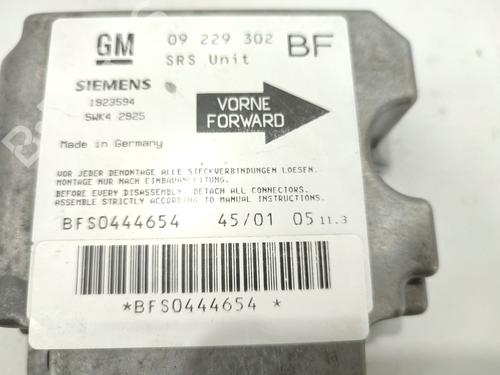 Kollisjonspute styreenhet OPEL ASTRA G Hatchback (T98) 1.7 DTI 16V (F08, F48) | BP29387022M53 