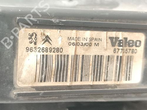 Right headlight PEUGEOT 206 Hatchback (2A/C) 1.4 i | BP30176449C29 