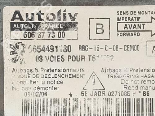 ECU airbags PEUGEOT 307 (3A/C) 1.6 HDi | BP30176861M53 
