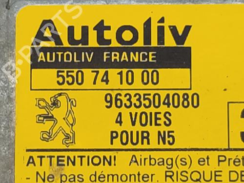 ECU airbags PEUGEOT 306 (7B, N3, N5)  | BP15107106M53 