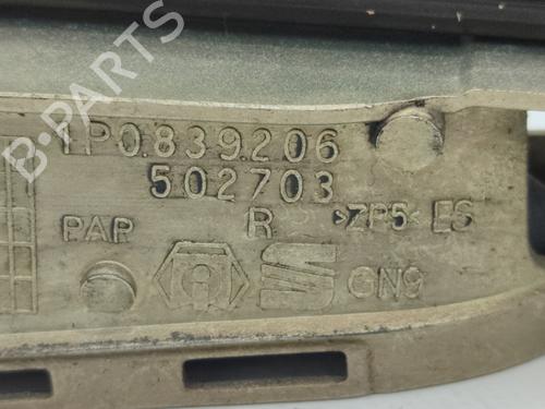 Rear right exterior door handle SEAT LEON (1P1)  | BP18832190C130 