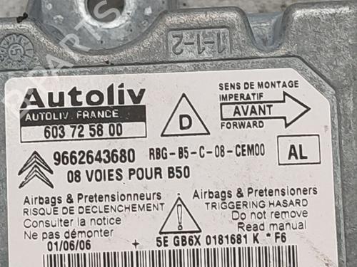 ECU airbags CITROËN C4 Coupe (LA_)  | BP18858532M53 