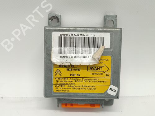 Airbag styreenhed CITROËN XSARA (N1) 2.0 HDi 90 (90 hp) 31775142
