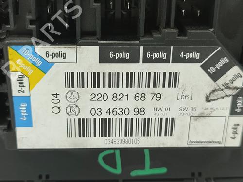 Comfort control module MERCEDES-BENZ S-CLASS (W220) S 500 4-matic (220.084, 220.184) | BP13656005M56 