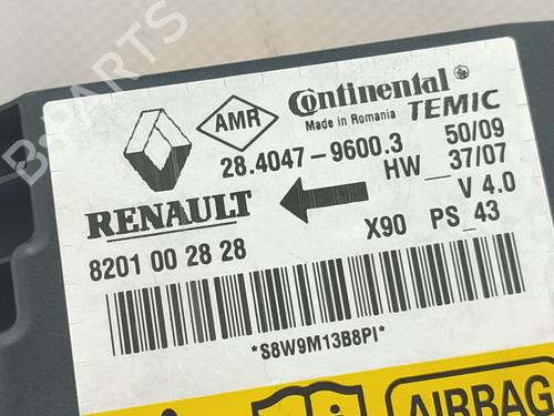 Kollisjonspute styreenhet DACIA LOGAN (LS_) 1.2 16V (LS1N, LS02, BS02) | BP30149881M53 