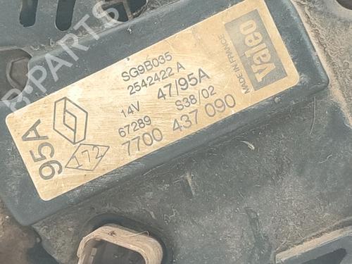 Alternator RENAULT CLIO II (BB_, CB_) 1.2 16V (BB05, BB0W, BB11, BB27, BB2T, BB2U, BB2V, CB05,... | BP28825512M7