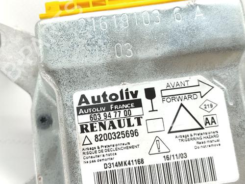 Airbag styreenhed RENAULT LAGUNA II (BG0/1_) 1.9 dCi (BG08, BG0G) | BP29221084M53 