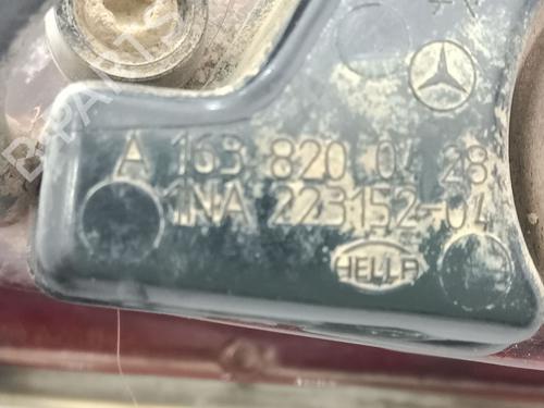 Højre Foran Tågelygte MERCEDES-BENZ M-CLASS (W163) ML 270 CDI (163.113) | BP26398983C31 