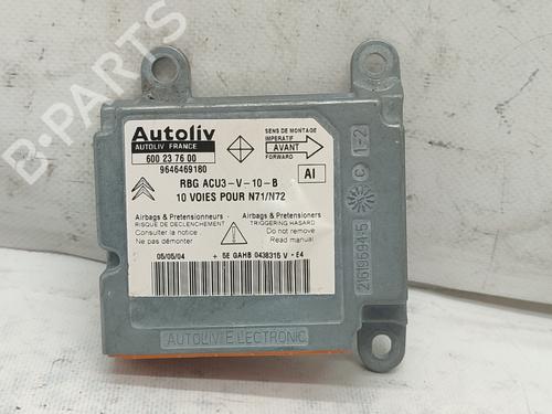 Kollisjonspute styreenhet CITROËN XSARA (N1) 2.0 HDi 90 (90 hp) 22906337