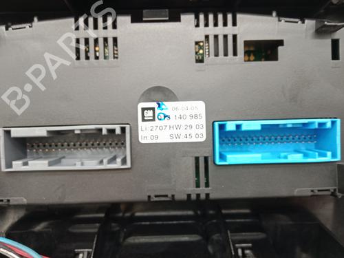 Climate control OPEL ZAFIRA A MPV (T98) 2.2 DTI 16V (F75) | BP26582886I5