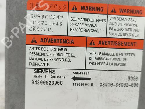 ECU airbags SUZUKI IGNIS II (MH) 1.3 DDiS (RM413D) | BP24358323M53 
