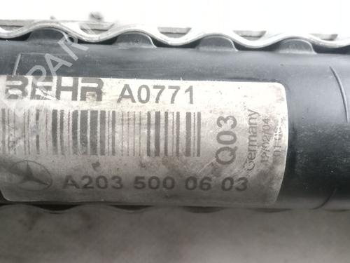 Radiador agua MERCEDES-BENZ C-CLASS Coupe (CL203) C 180 Kompressor (203.746) | BP30822945M31