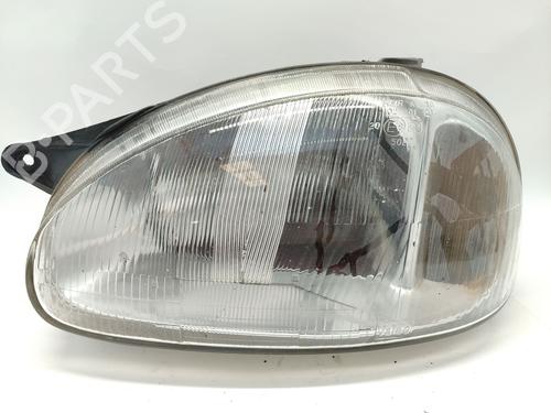 Used Left headlight OPEL CORSA B (S93) 1.2 i 16V (F08, F68, M68) (65 hp) 31042371