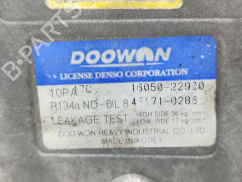 AC compressor KIA CERATO I Saloon (LD)  | BP16951540M34 
