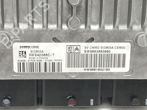 Engine control unit (ECU) CITROËN C5 II (RC_) 2.0 HDi (RCRHRH) | BP29889887M57 