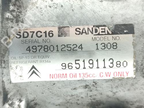 AC compressor PEUGEOT 307 SW (3H) 2.0 HDi 135 | BP29360965M34 