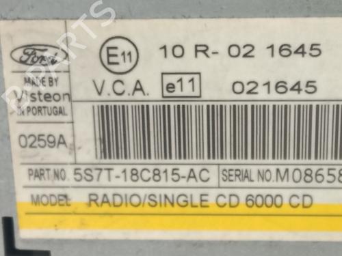 Radio FORD MONDEO III Saloon (B4Y) 2.0 16V TDDi / TDCi | BP25122856E6 
