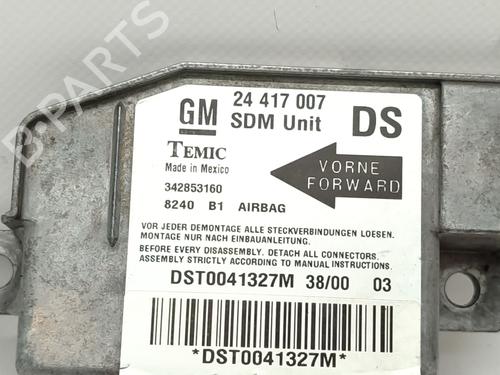 Airbag styreenhed OPEL CORSA C (X01) 1.7 DTI (F08, F68) | BP30053570M53