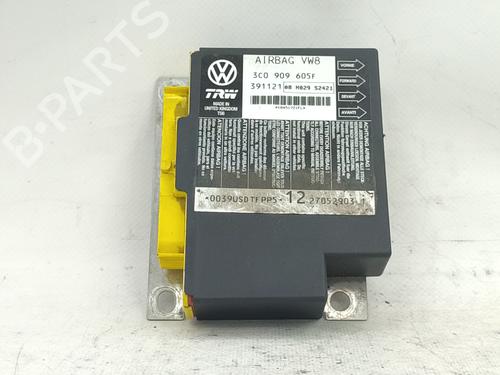 Kollisjonspute styreenhet VW PASSAT B6 (3C2) 2.0 TDI 16V (140 hp) 30850340