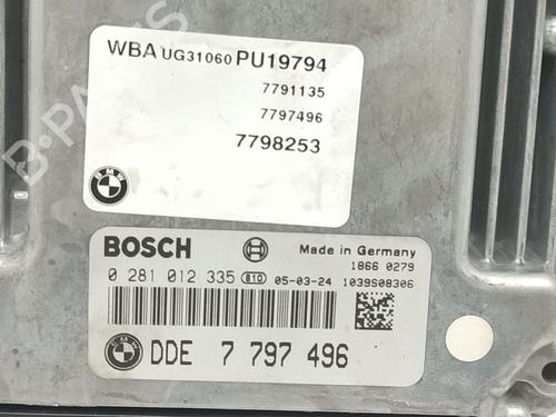 Engine control unit (ECU) BMW 1 (E87) 118 d | BP34137999M57 - Image 2
