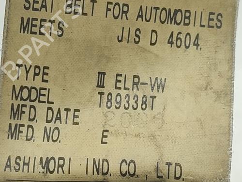 Rear left seatbelt MAZDA 5 (CR) 2.0 CD (CR19) | BP31714001I29 - Image 4