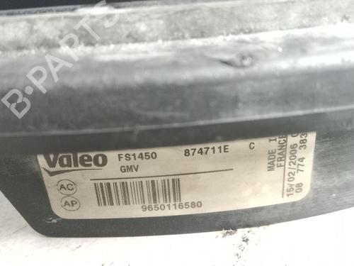 Radiator fan PEUGEOT 307 (3A/C) 1.6 HDi | BP30176841M35