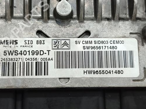 Engine control unit (ECU) CITROËN C5 II (RC_) 2.0 HDi (RCRHRH) | BP27242972M57 
