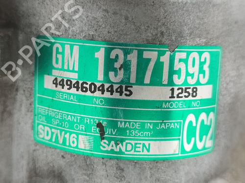 AC compressor OPEL VECTRA C (Z02) 2.0 DTI 16V (F69) | BP28214075M34 