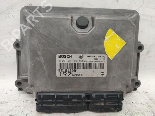 Calculateur moteur (ecu) FIAT STILO Multi Wagon (192_) 1.9 JTD 55191209