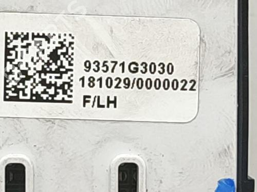 Left front window switch HYUNDAI i30 (PDE, PD, PDEN) 1.6 CRDi | BP36356066I27 - Image 3