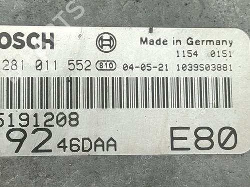 Engine control unit (ECU) FIAT STILO (192_) 1.9 JTD (192_XF1A) | BP35755193M57 - Image 4