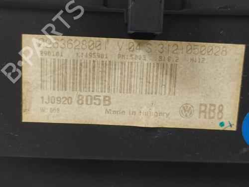 Instrument cluster VW GOLF IV (1J1) 1.6 16V | BP13709425C47 