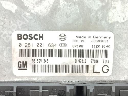 Engine control unit (ECU) OPEL VECTRA B Estate (J96) 2.0 DTI 16V (F35) | BP29387080M57 