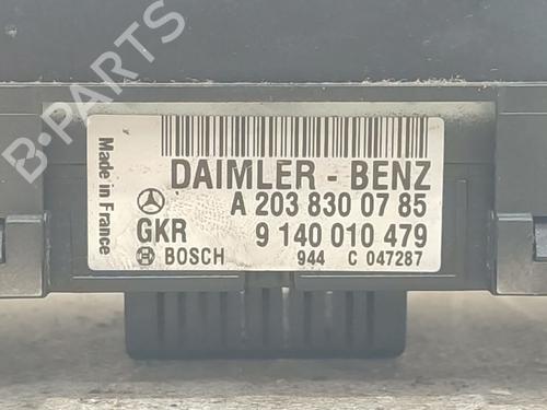 Climate control MERCEDES-BENZ C-CLASS (W203) C 220 CDI (203.006, 203.008) | BP27560621I5 