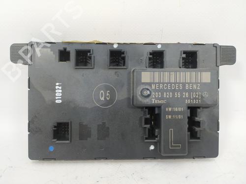 Used Comfort control module MERCEDES-BENZ C-CLASS (W203) [2000-2007]  10512178