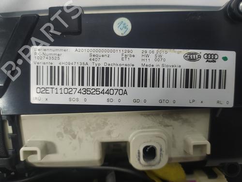 Interior roof light AUDI A8 D4 (4H2, 4H8, 4HC, 4HL) 3.0 TDI quattro | BP10993756I8 