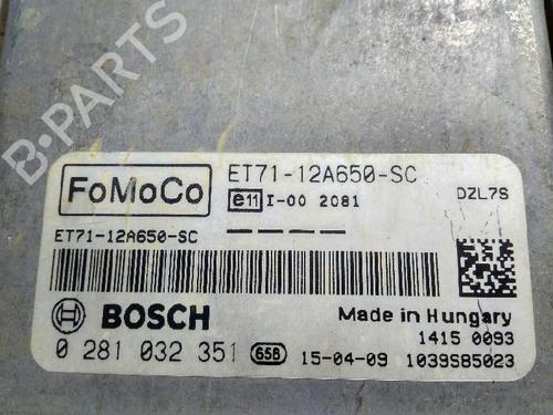 Engine control unit (ECU) FORD TOURNEO COURIER B460 MPV 1.5 TDCi | BP7148583M57 