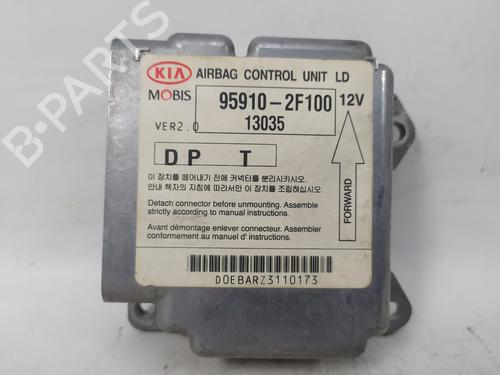 Kollisjonspute styreenhet KIA CERATO I Saloon (LD) 1.6 (105 hp) 13092286