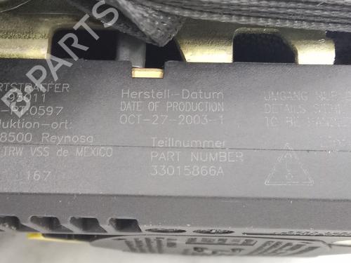 Rear left seatbelt MERCEDES-BENZ M-CLASS (W163) ML 270 CDI (163.113) | BP26398971I29 